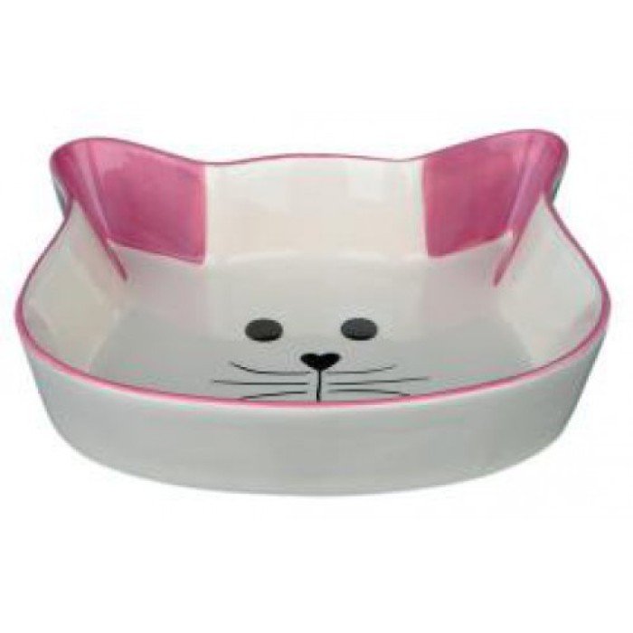 Миска для кошки TRIXIE Cat face, 0,25 л/ 12 см